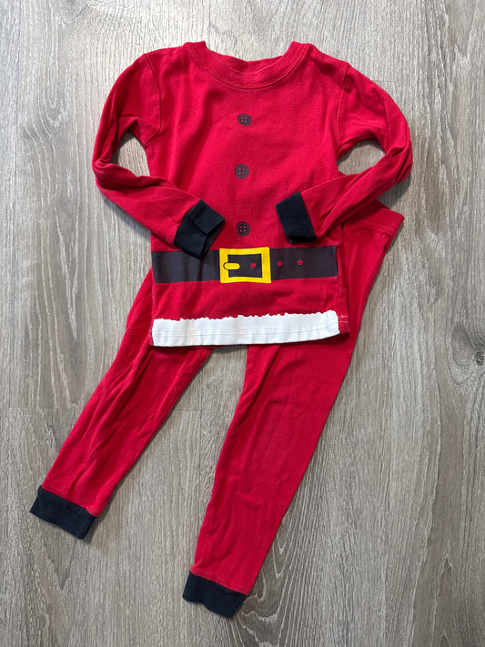 #149 Carters 3T Santa Pajamas