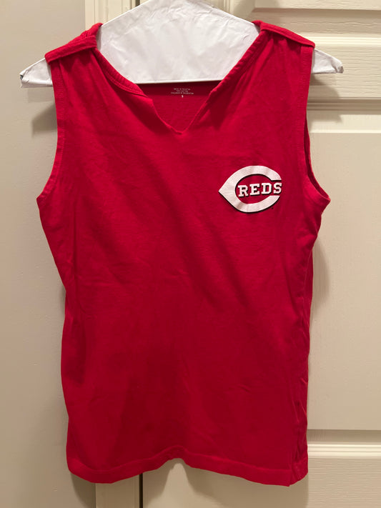 Women’s Majestic Cincinnati Reds sleeveless tshirt size S