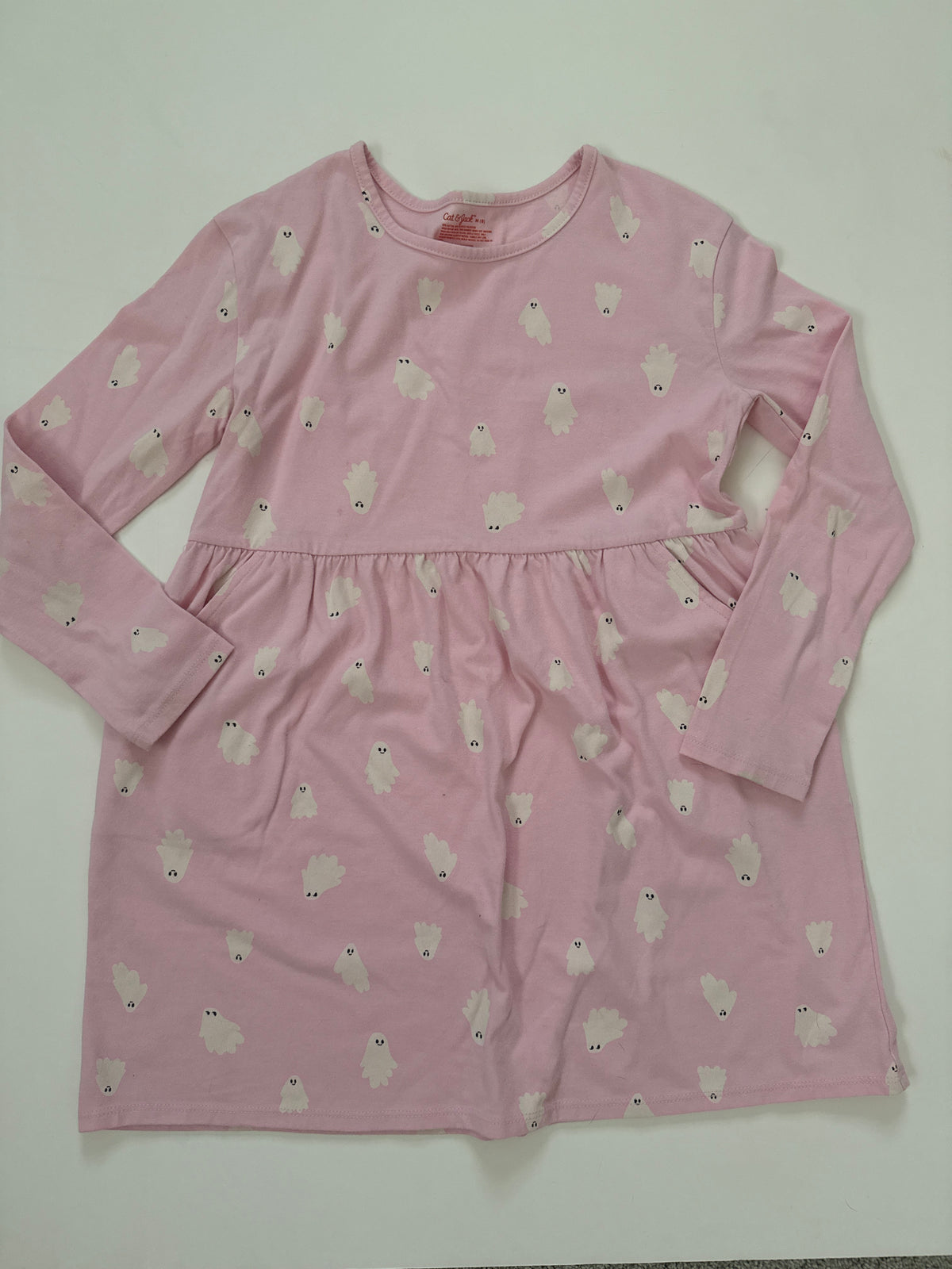 #64 C&J Pink Ghost Dress M(8)