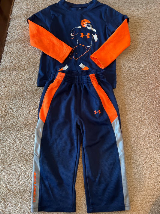 Boys Under Armour outfit, size 2T