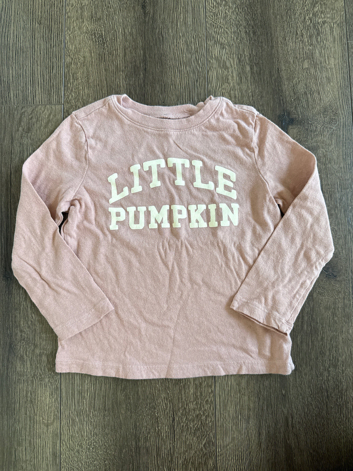 #173 Girls 3T Old Navy pumpkin shirt