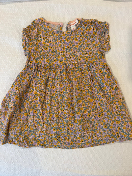 #40 Girls 3T Cat & Jack Floral Dress