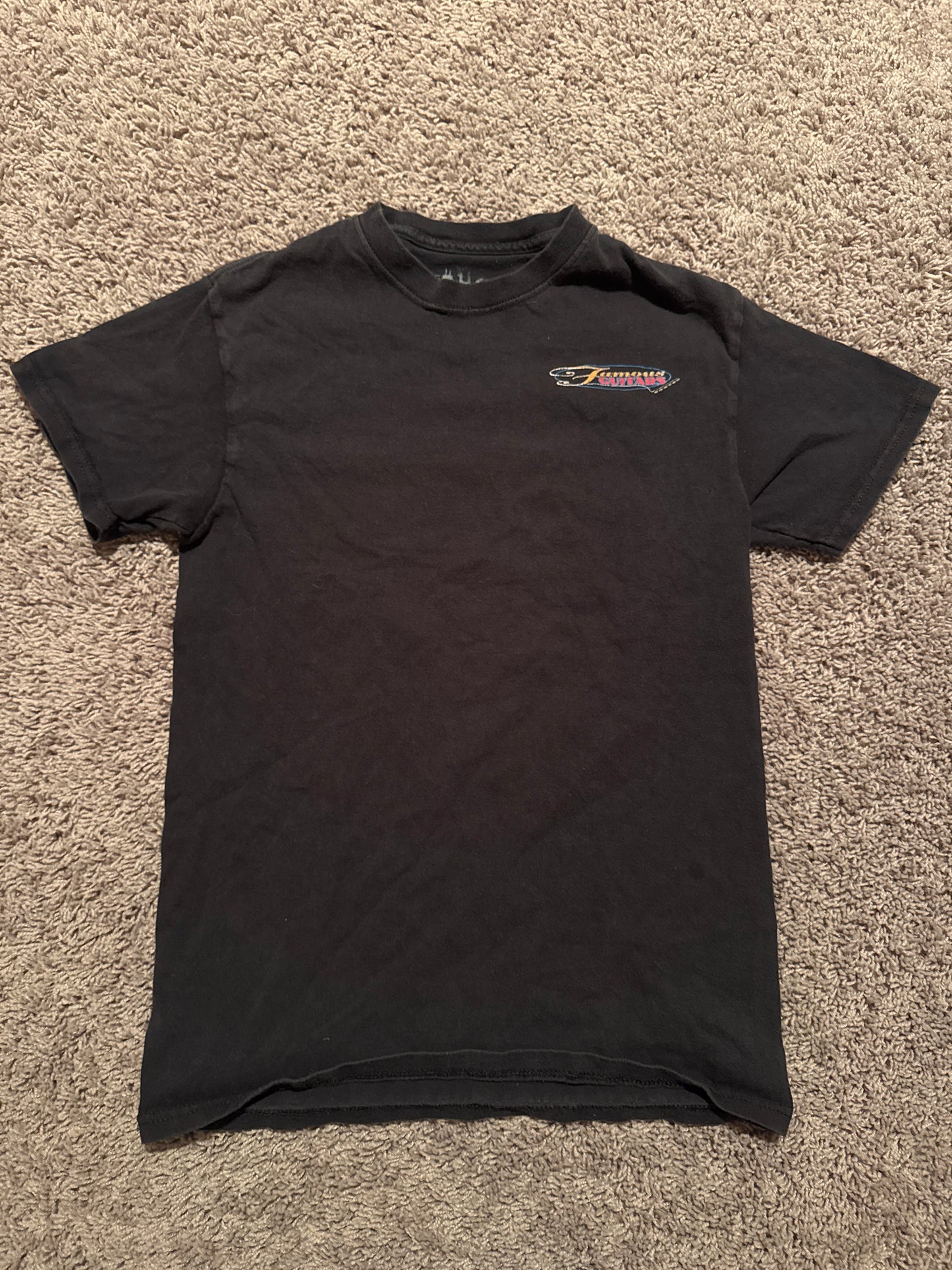 #87 Boys Size 10-12 Guitar Shirt