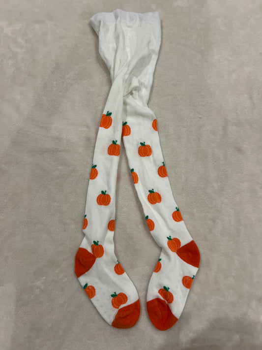 #46 4-5y Gymboree tights euc have grippers on bottom