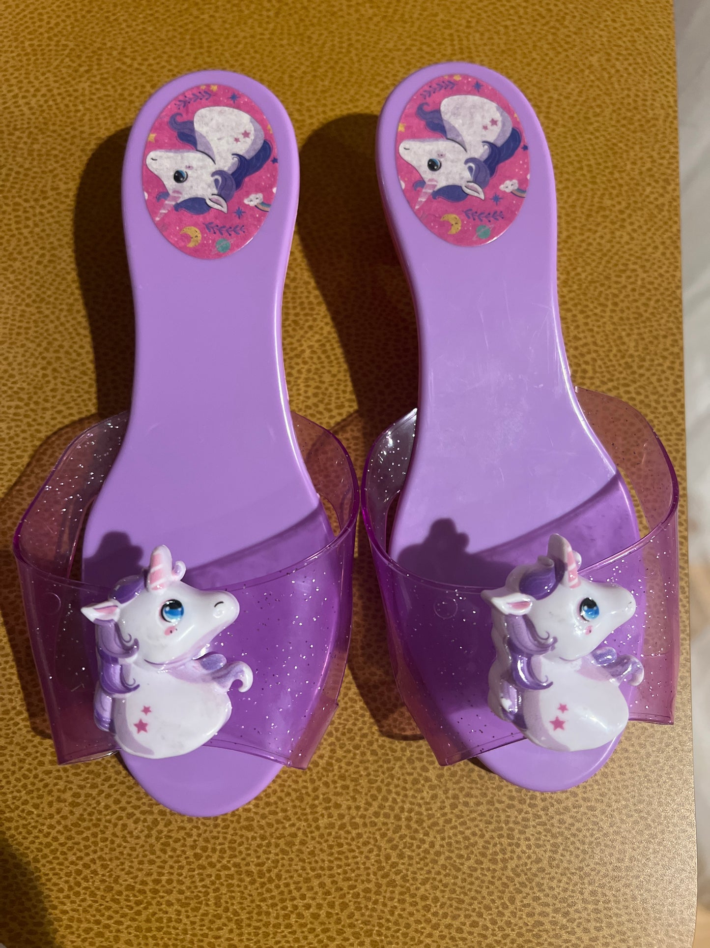 89A Unicorn dress up shoes