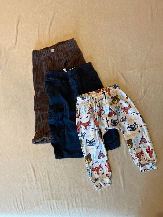 Seller #86 *REDUCED* Boys pants lot (12 month)