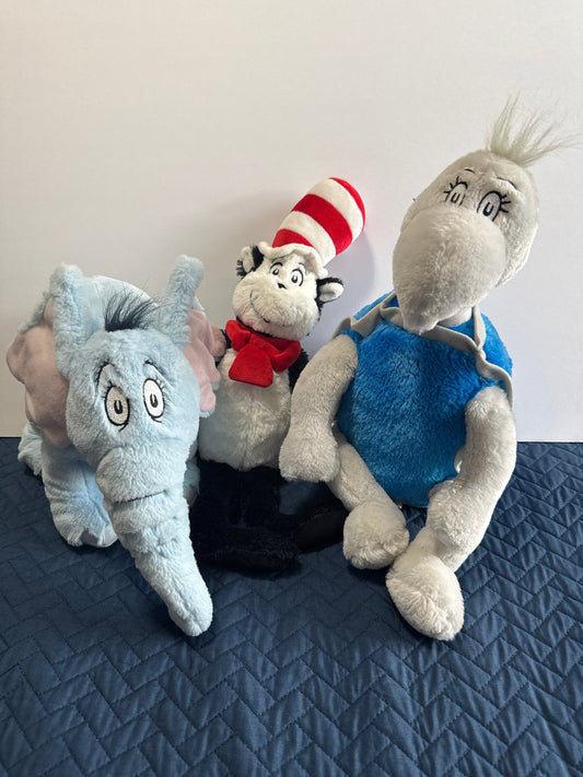 Seller #216, Dr. Seuss Plush Figures (set of 3)