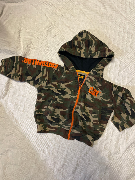 Seller #57 Boys 3t CAT full zip jacket