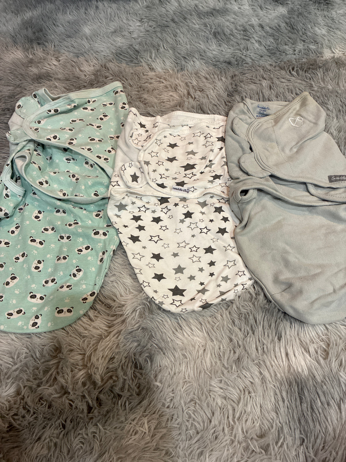 SCO46-Velcro swaddles-small-gender neutral-3 pack