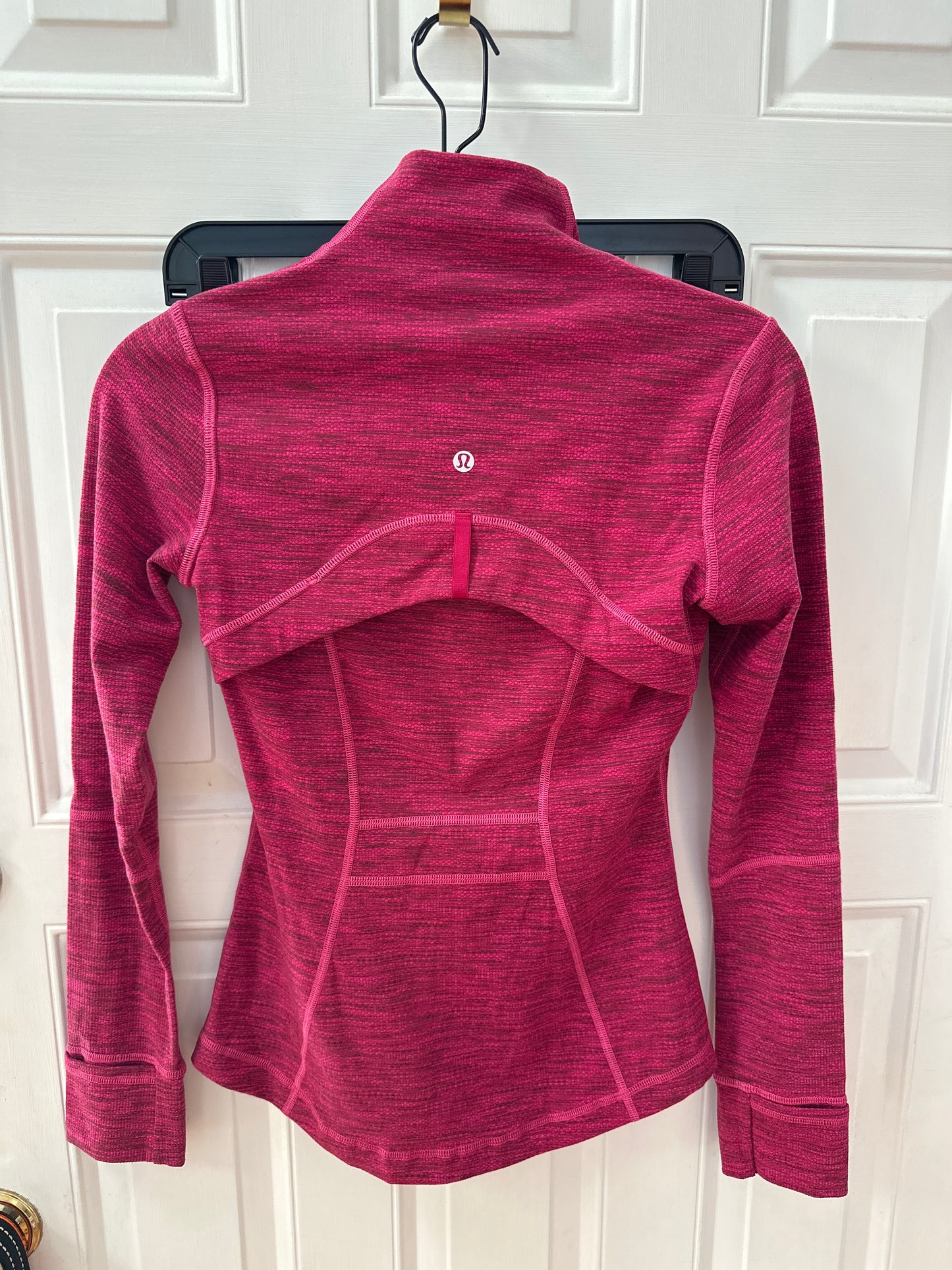 #81A REDUCED Lululemon Sz 2 Define Jacket Pink Heathered