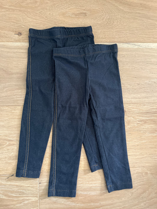#110 Girls 2T Children's Place leggings set
