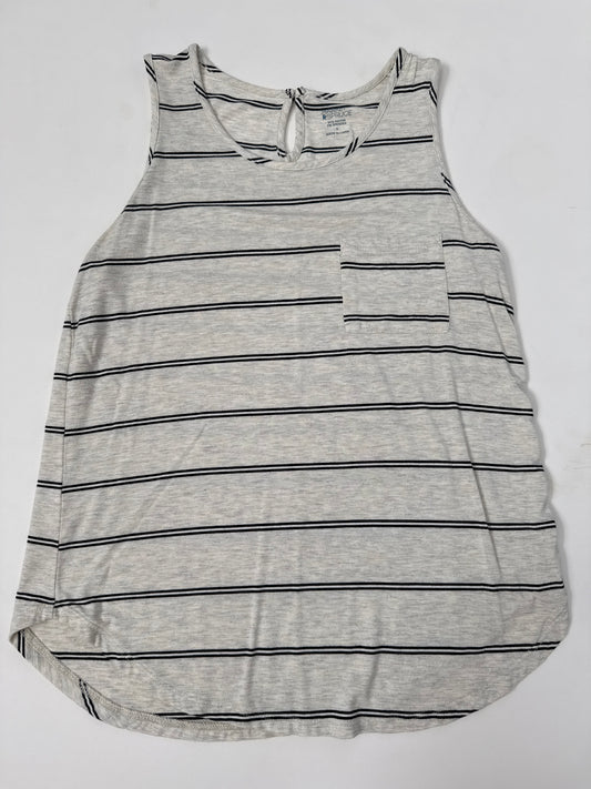#64 Market And Spruce Striped Tank Size S