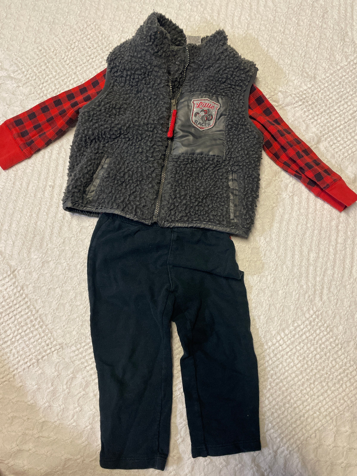 Seller #57 Boys 18 month vest outfit