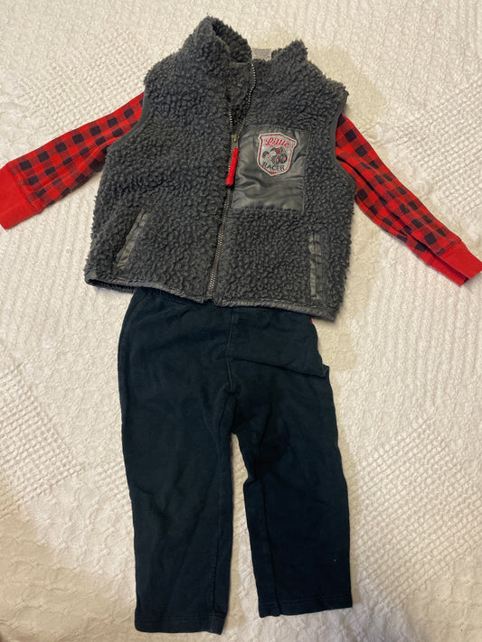 Seller #57 Boys 18 month vest outfit