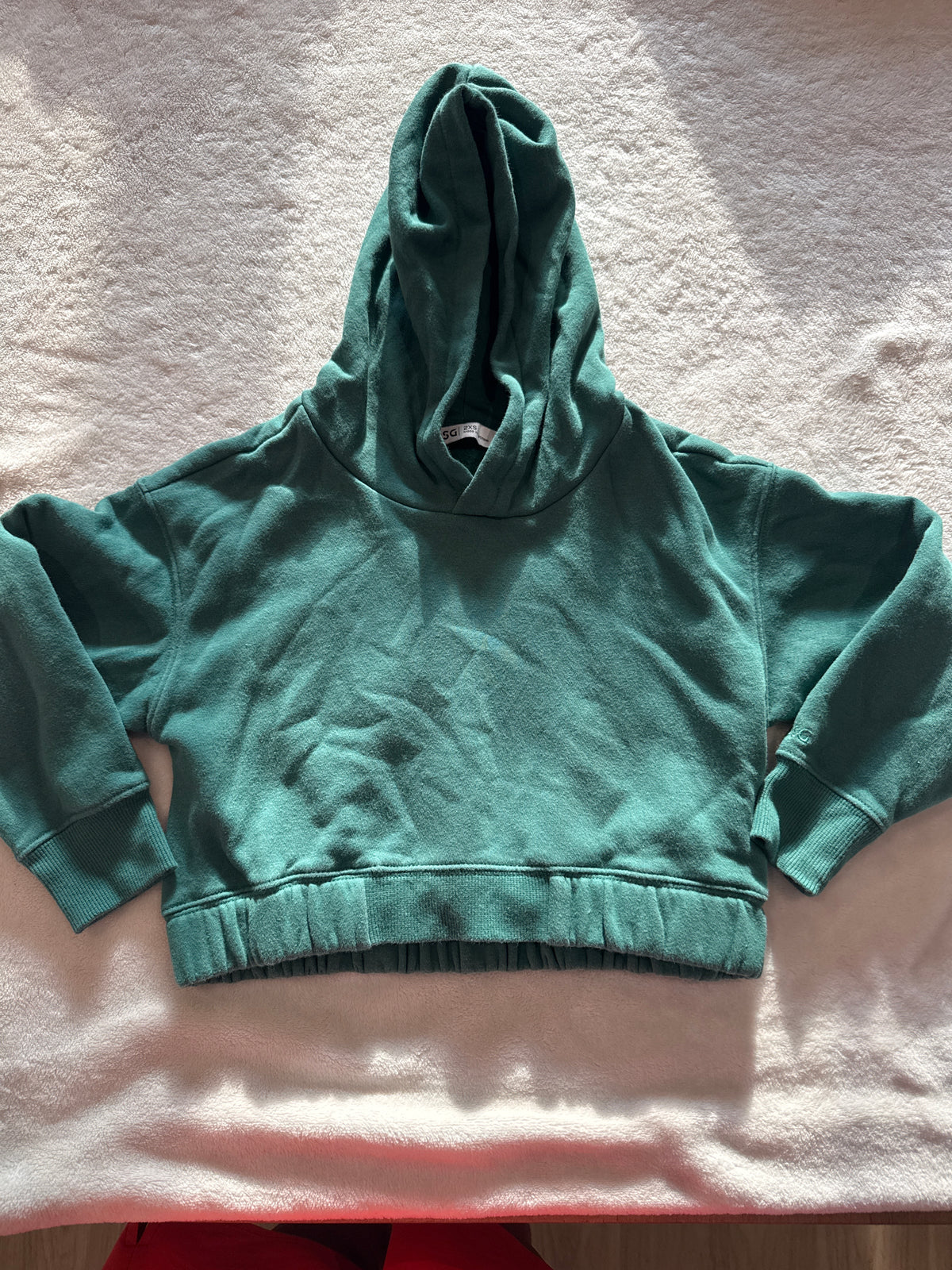 #81 Girls 4 2xs DSG crop sweatshirt
