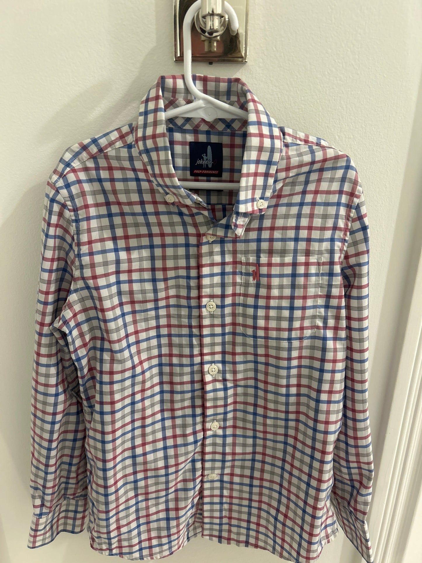 Seller #60, Johnnie-O Button Up, Size 8