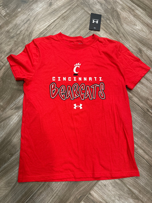 #218 Sz YL NWT bearcats UA shirt