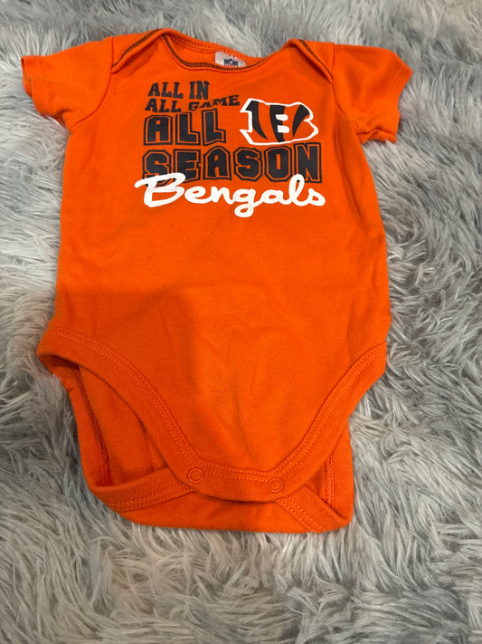 SCO46-bengals onesie-gender neutral-3-6 months