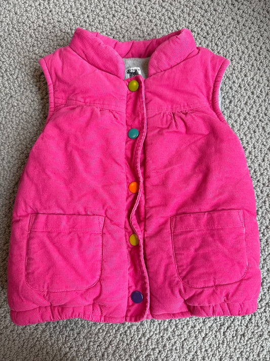 Seller 8 - girls 3T Carter’s pink fleece vest
