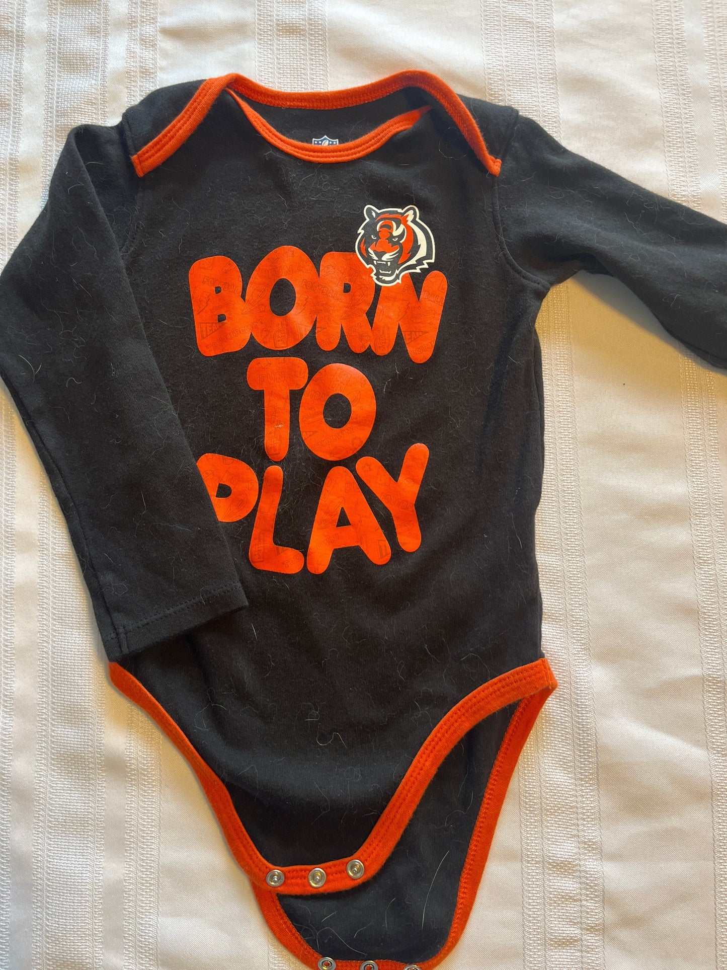 #57 Boys 24 mo Bengals onesie EUC REDUCED