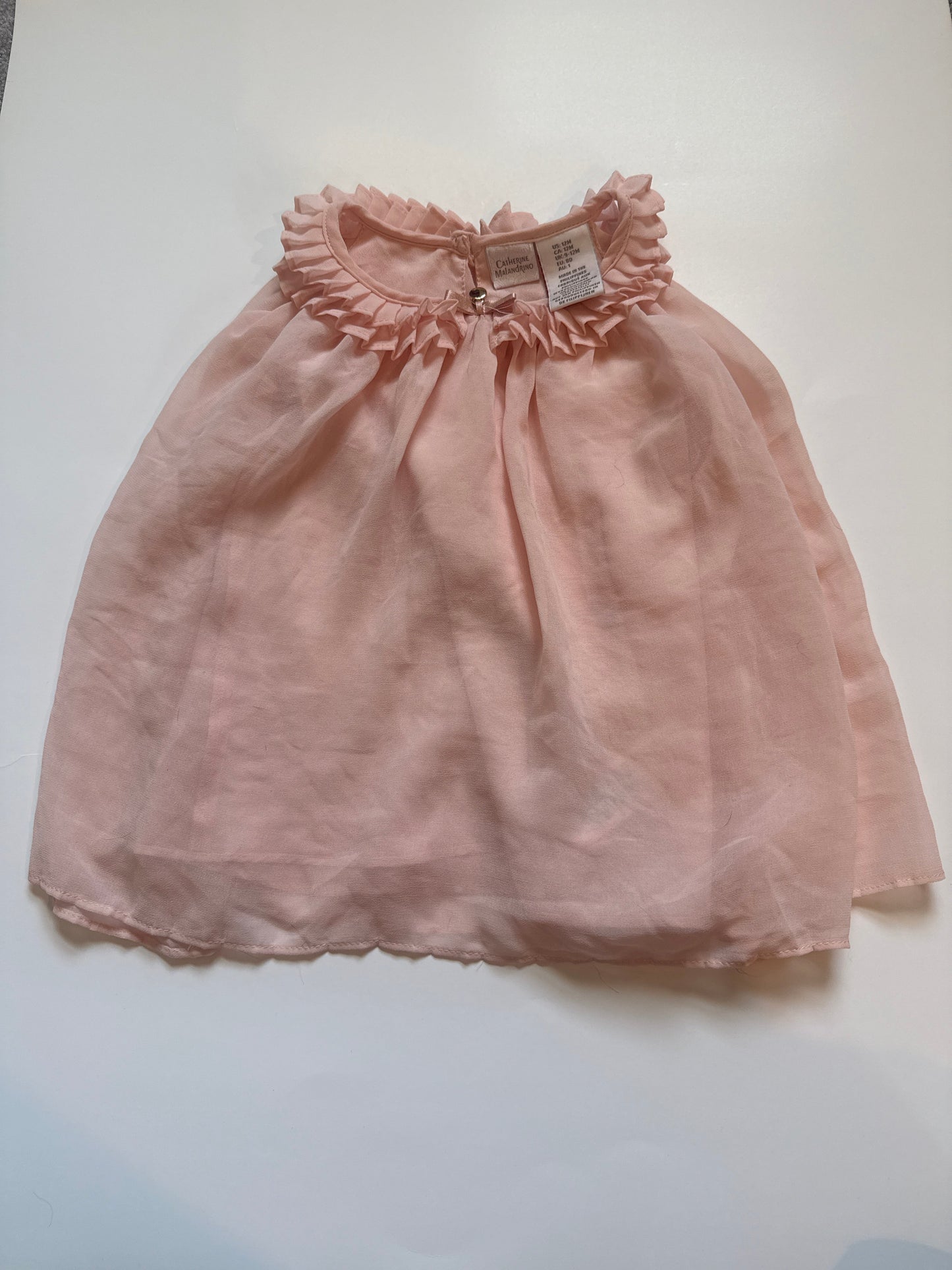 REDUCED #116 Catherine Malandrino dress girls 12 month