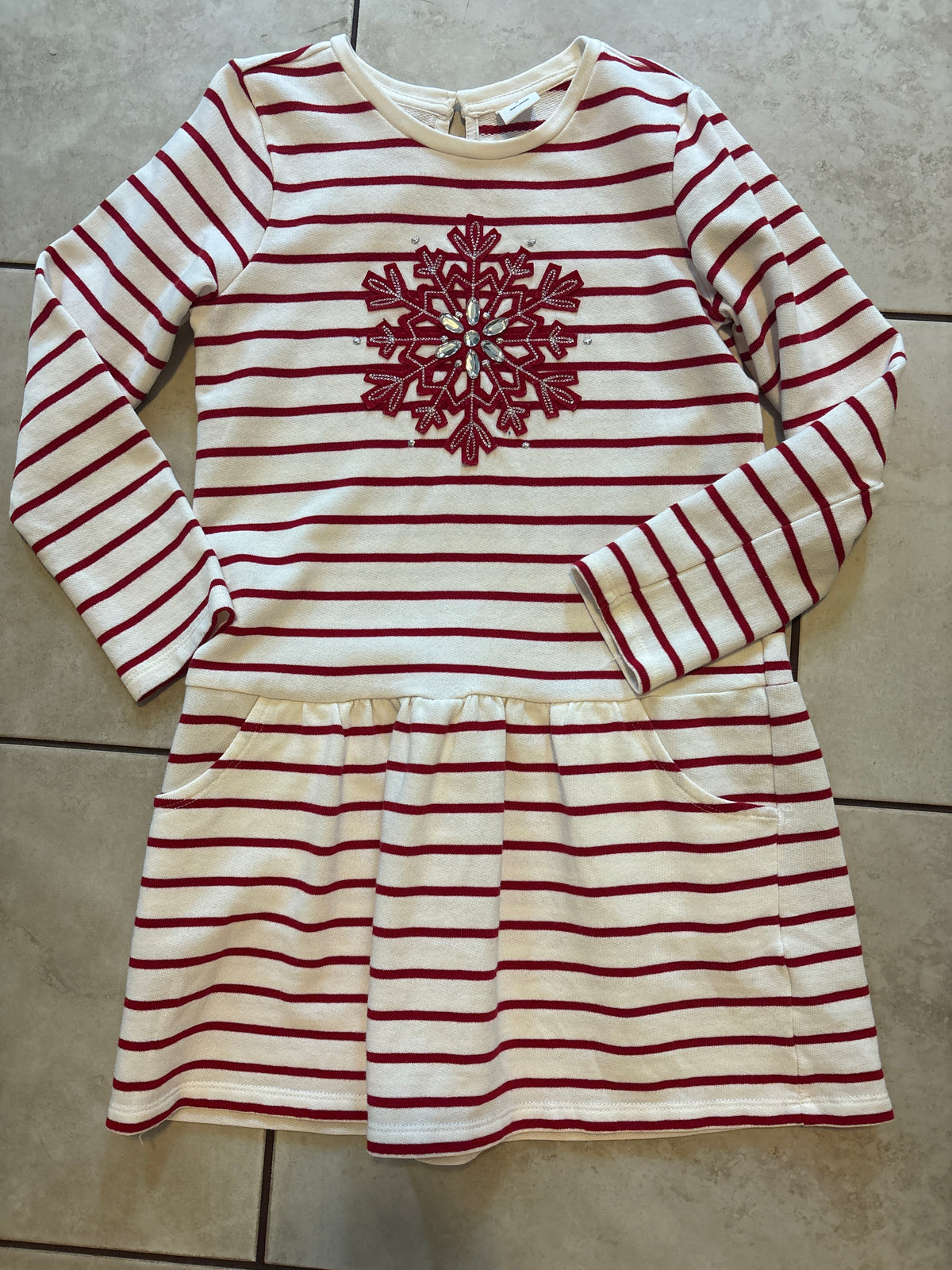 #166 girls Gymboree sz8 dress