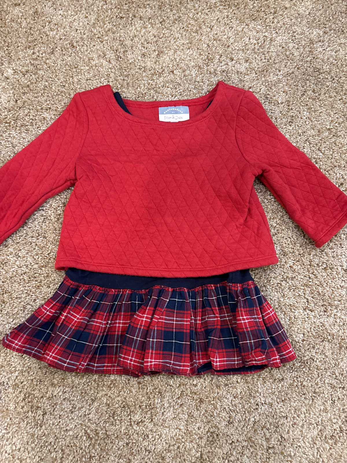 #47, girls 5T Pippa & Julie holiday outfit