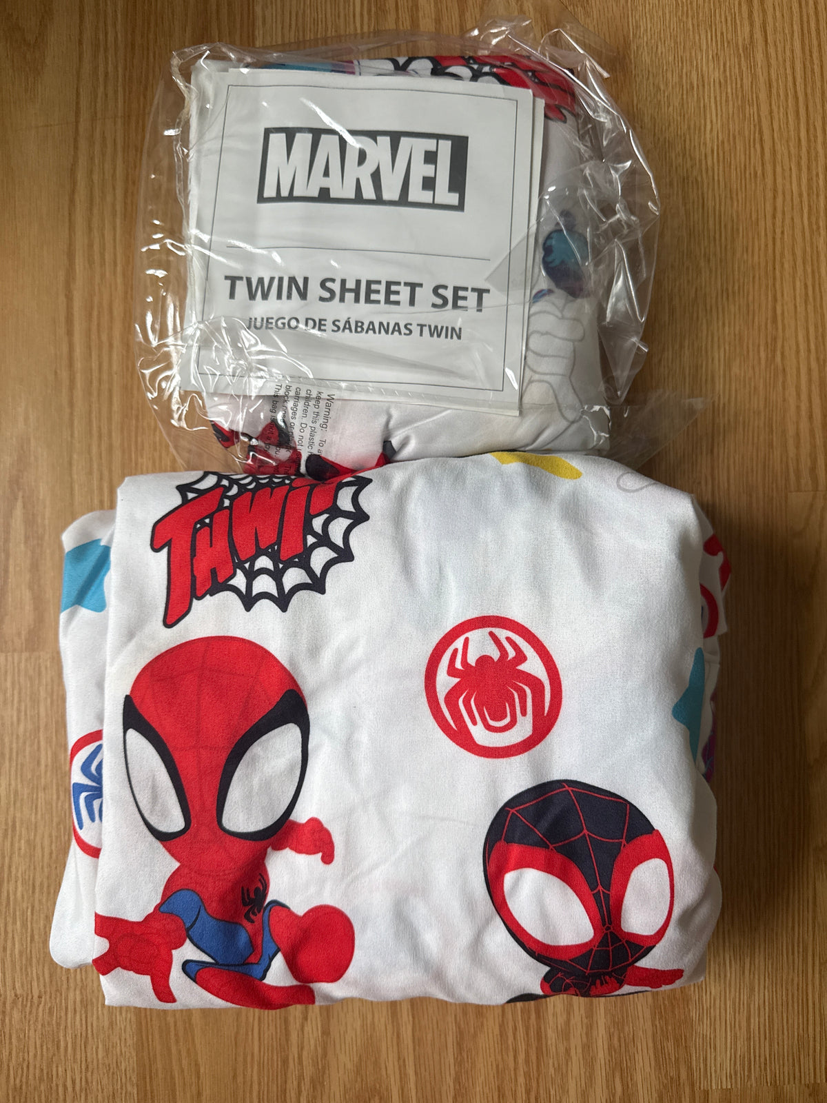 #87 Marvel twin spidey and his amazing friends sheet set