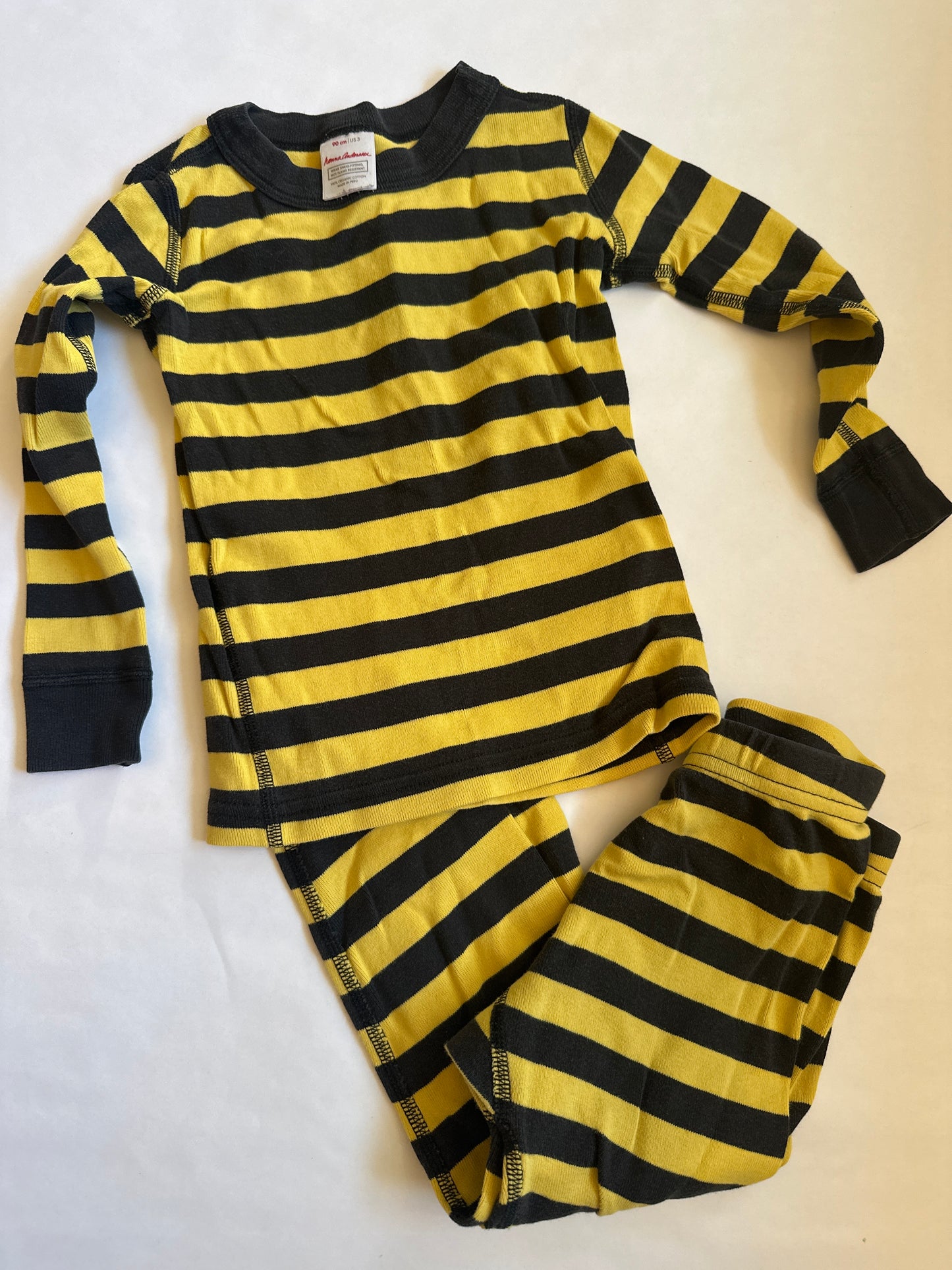 #10 | Hanna Andersson unisex Yellow/Black Pajamas