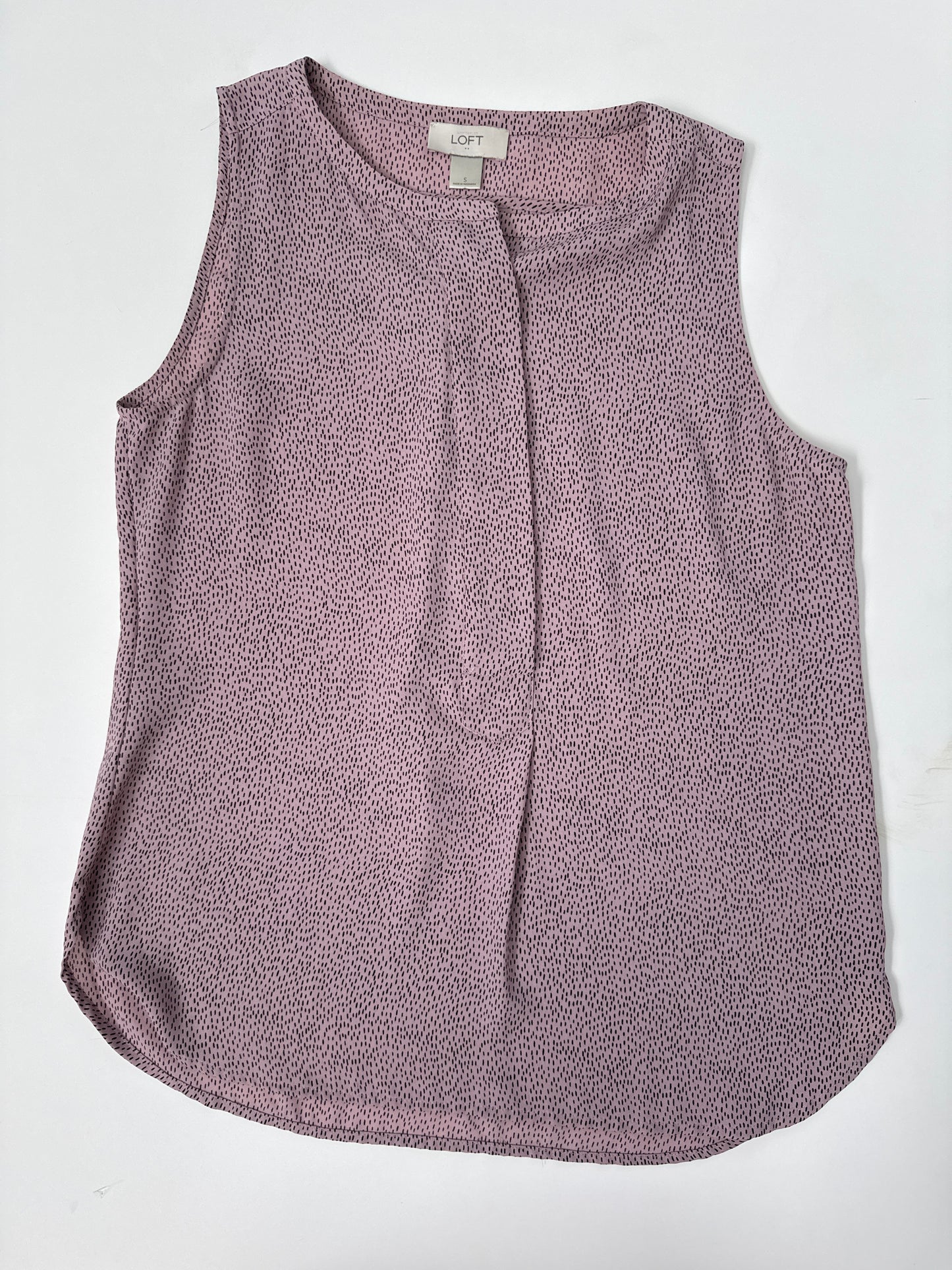 #64 Loft Sleeveless Blouse Size S