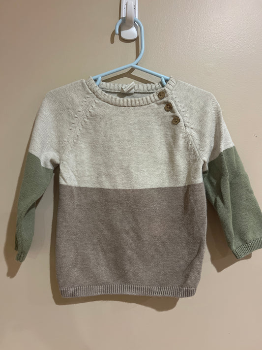 89A H&M 18 month boys sweater VGUC