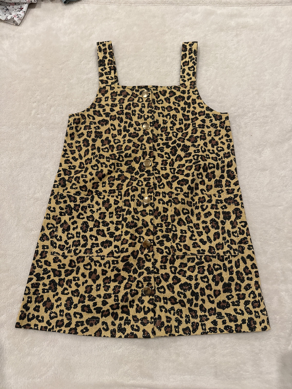 #81 Girls 6 Rachel Zoe Cheetah Dress