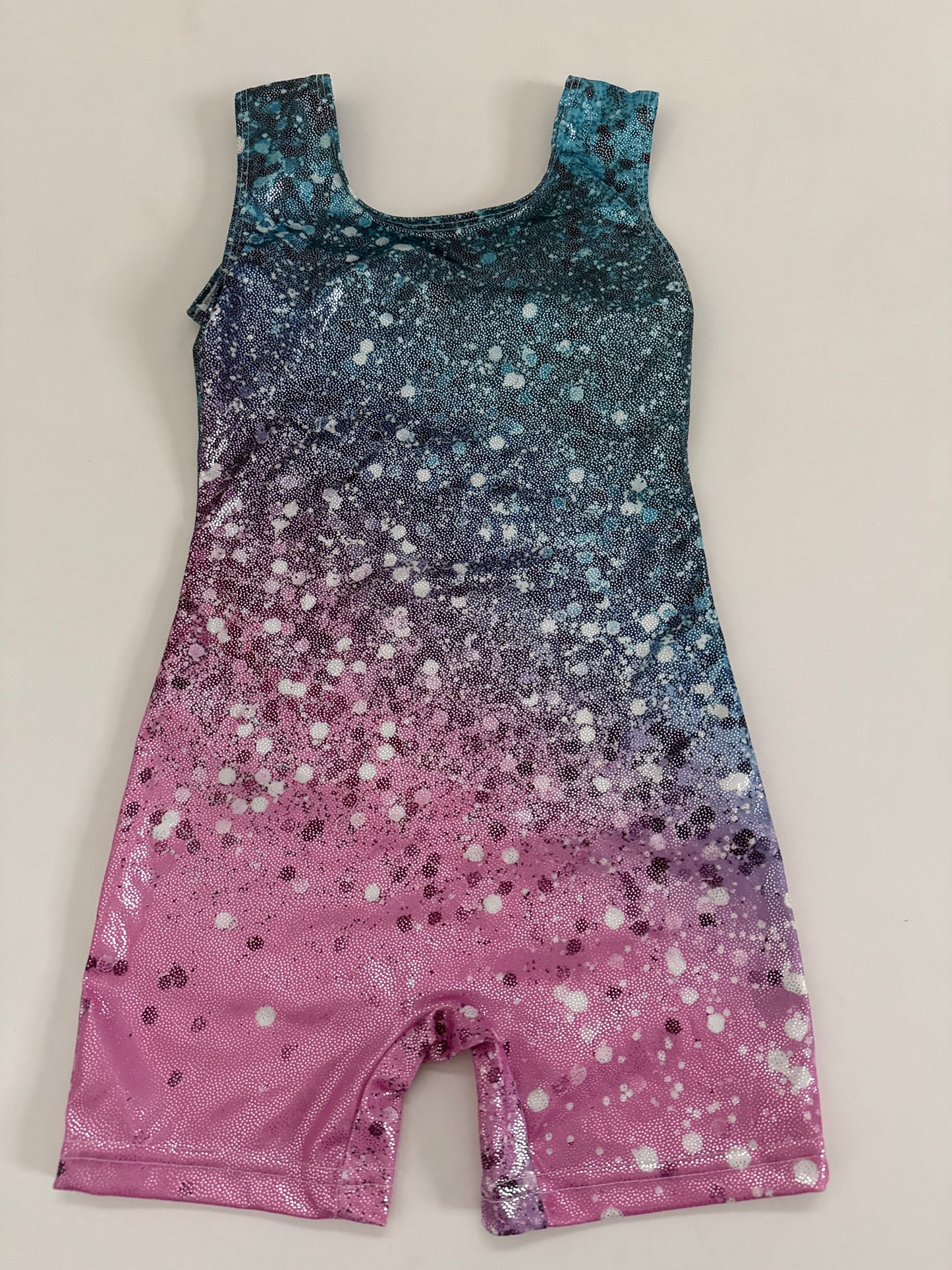 #64 Girls Shimmer Leotard Size 5-6