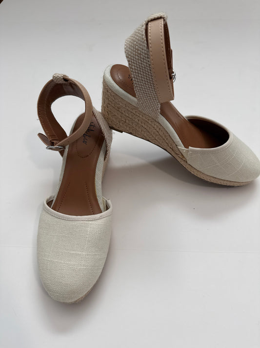 #64 Womens Espadrille Heels Size 7 (worn once)