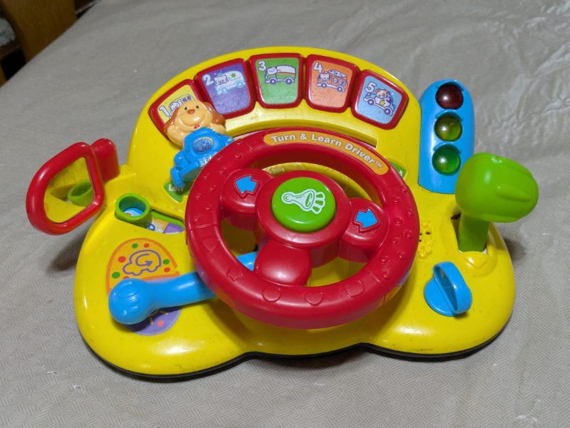 Seller 123 - Vtech Turn and Learn Driver - reduced
