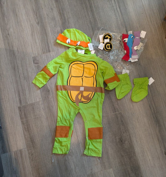 Seller 123 - Teenage Mutant Ninja Turtle Custome Child 12-18mo - reduced