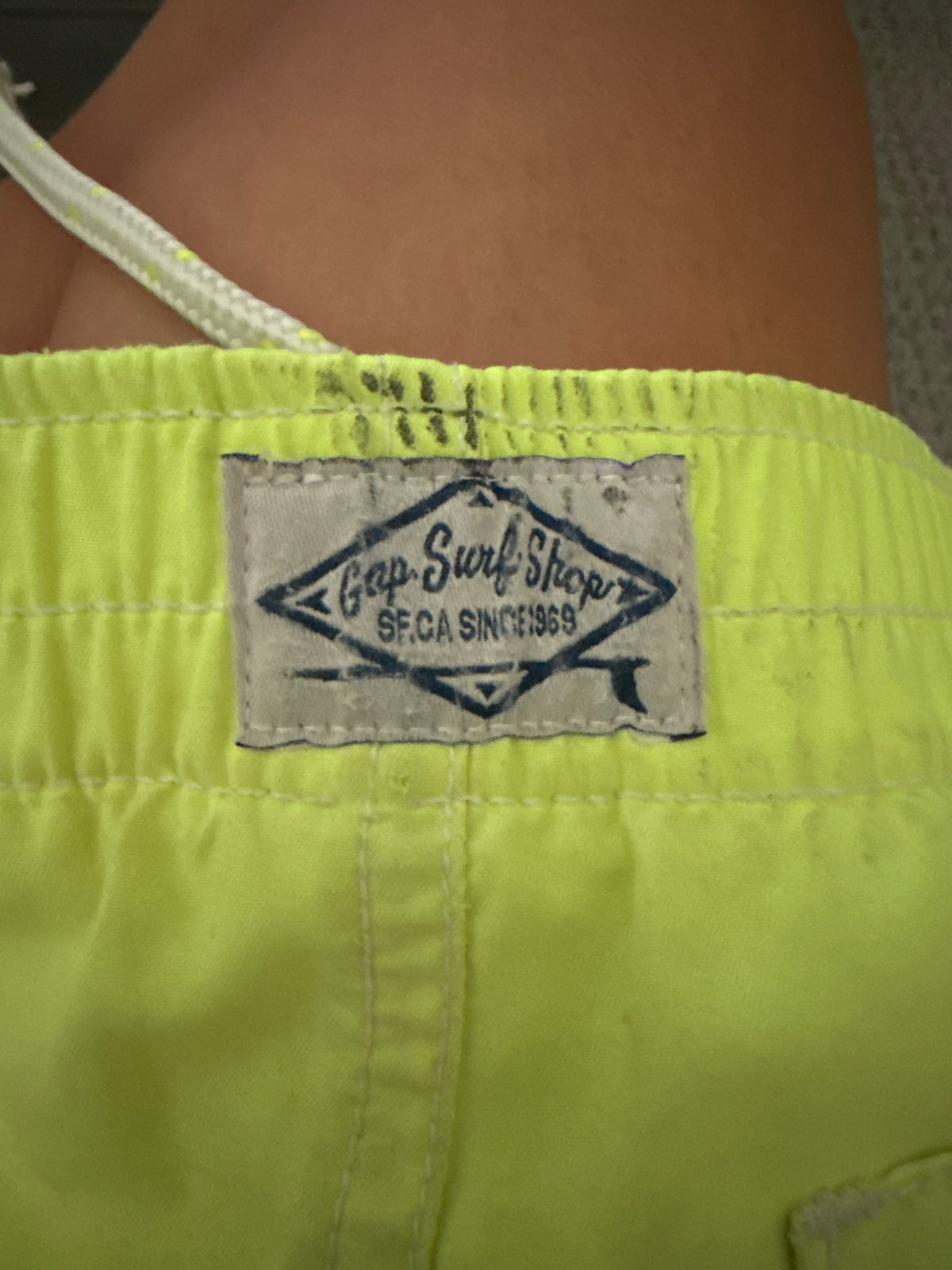 Seller #152 - boys Gap neon yellow swimsuit size 4