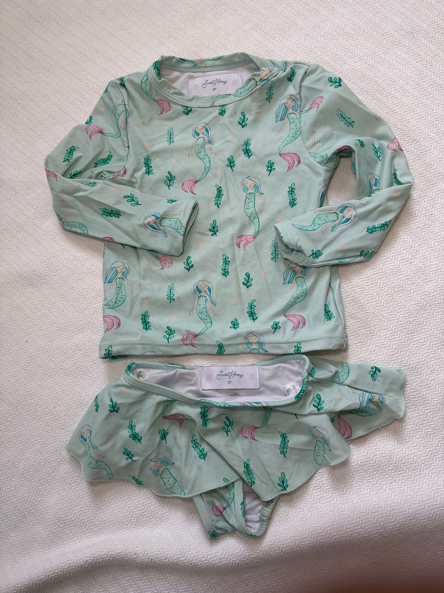 Seller #127 Girls 3T Sweet Honey swimsuit