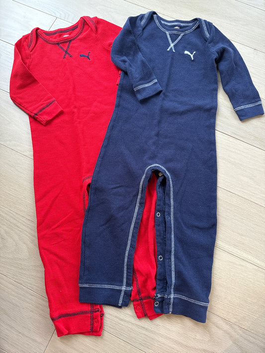 Seller #216 Boys Puma pajama bundle, 24 mos EUC