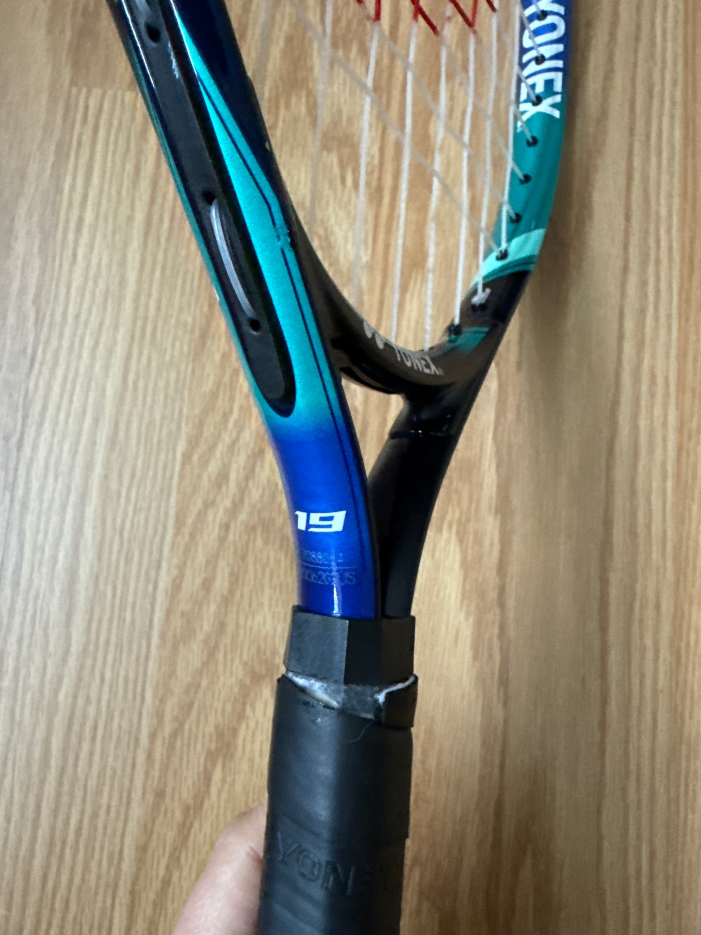 178 yonex 19” tennis racquet GUC