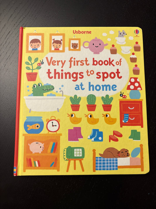 #166 Usborne Very First Book of Things to Spot at Home