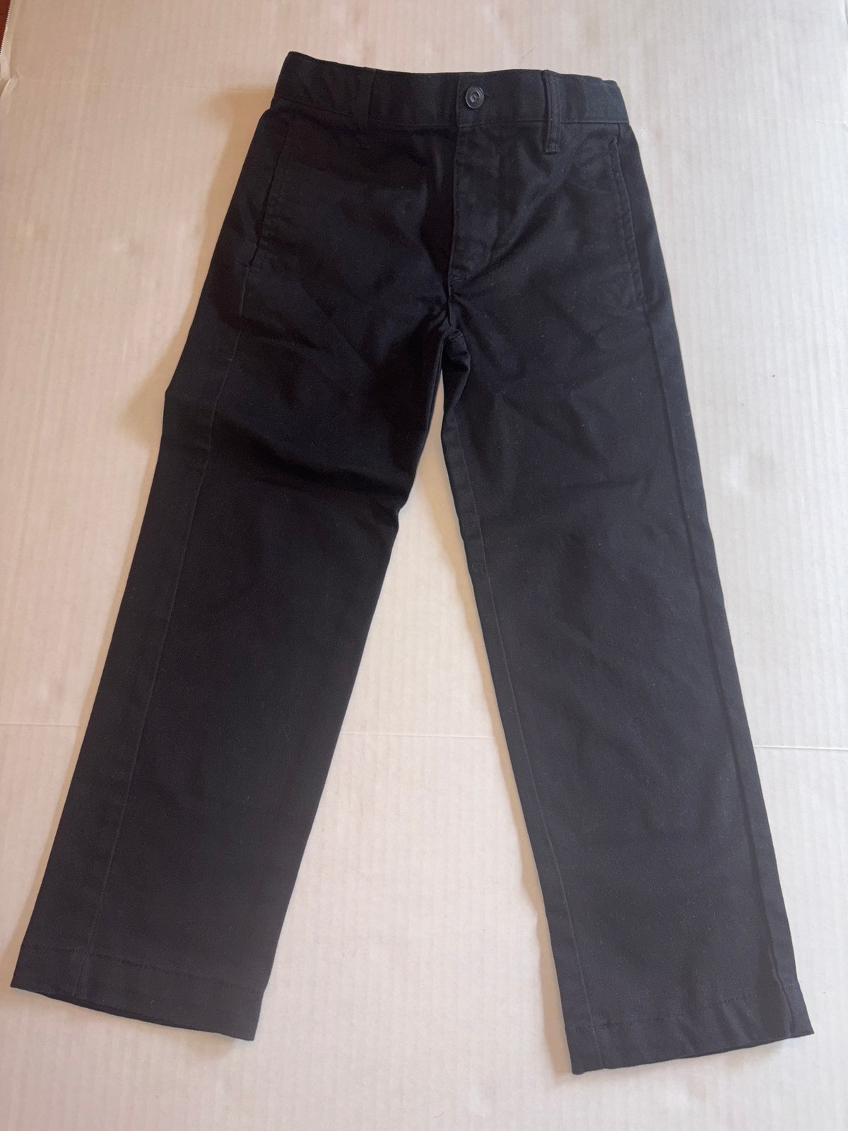 Seller 118 EUC Boys Cat and Jack Black Chinos. Size 6