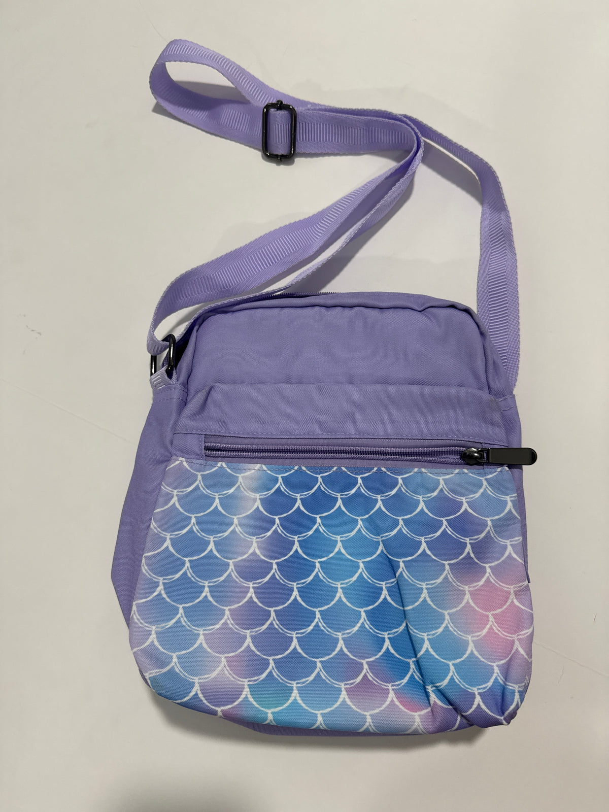 #64 Never worn Purple Mermaid Crossbody Purse