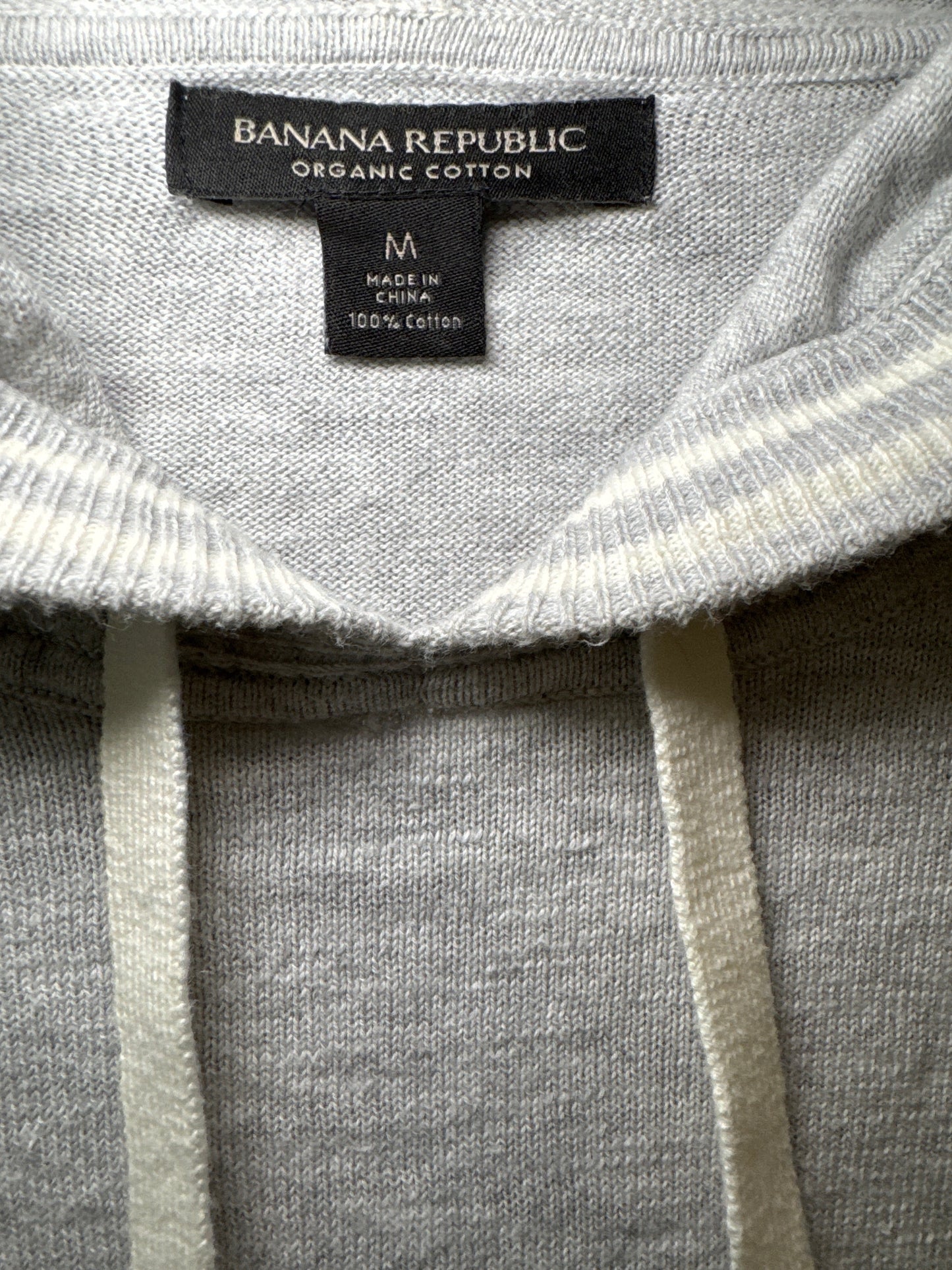Seller #127 Men's Banana Republic hooded sweater size medium