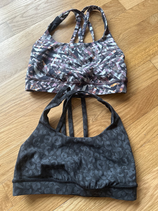 #130 Lululemon Sports Bra Bundle Sz 2