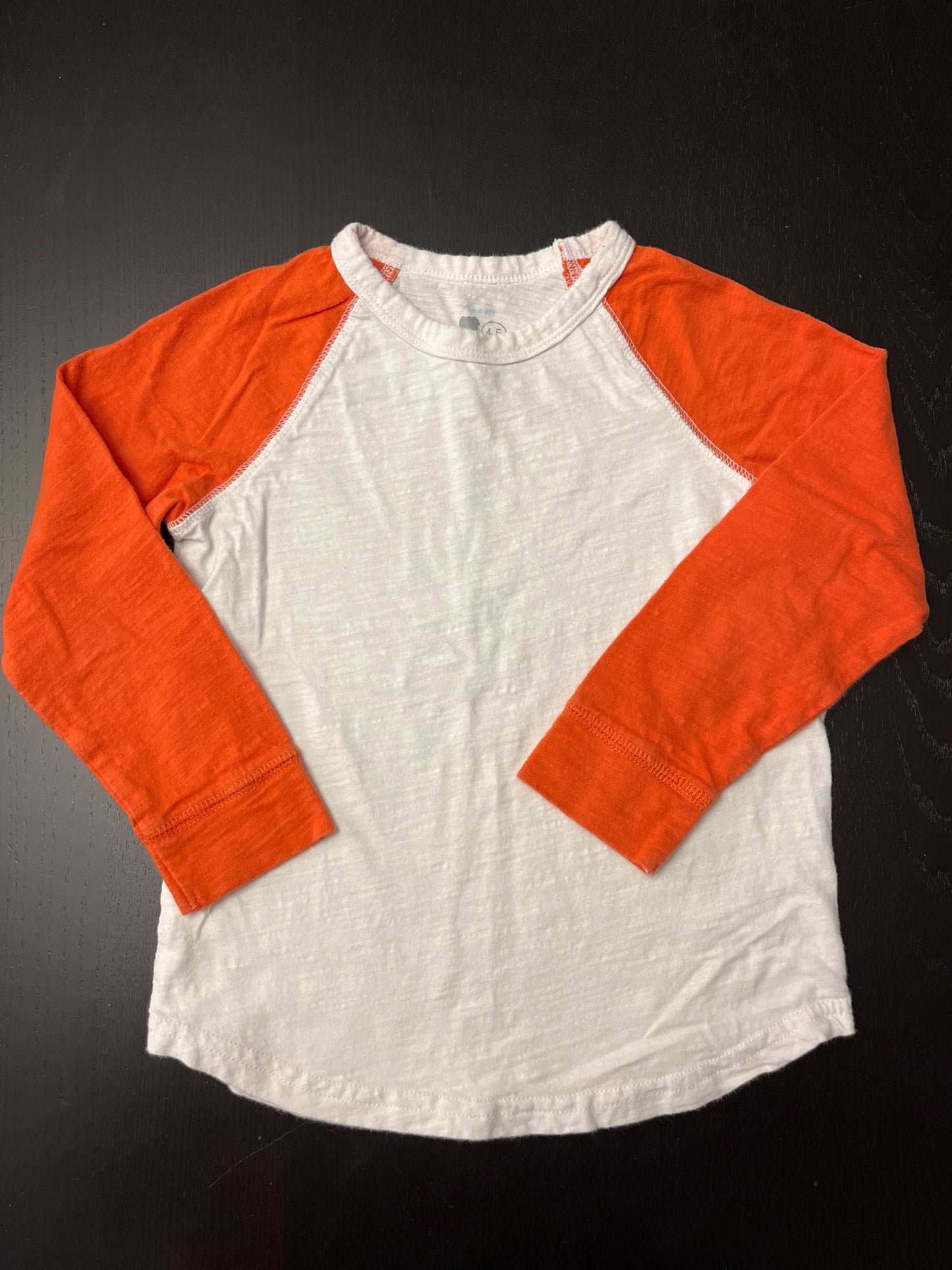 Primary 4-5 baseball shirt