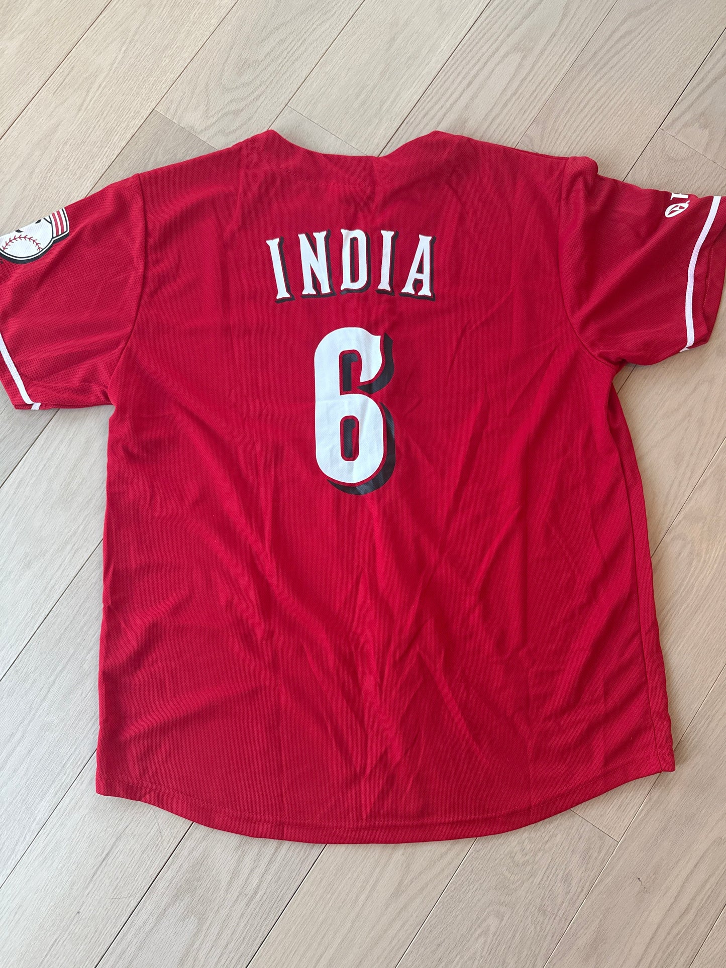 Seller #216, Men’s Cincinnati Reds India jersey, XL NWOT