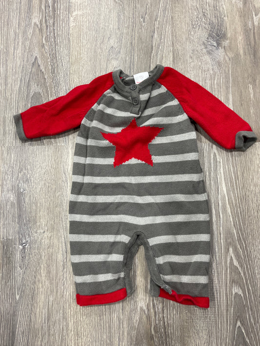 Hannah Andersson boys 3-6mo onesie