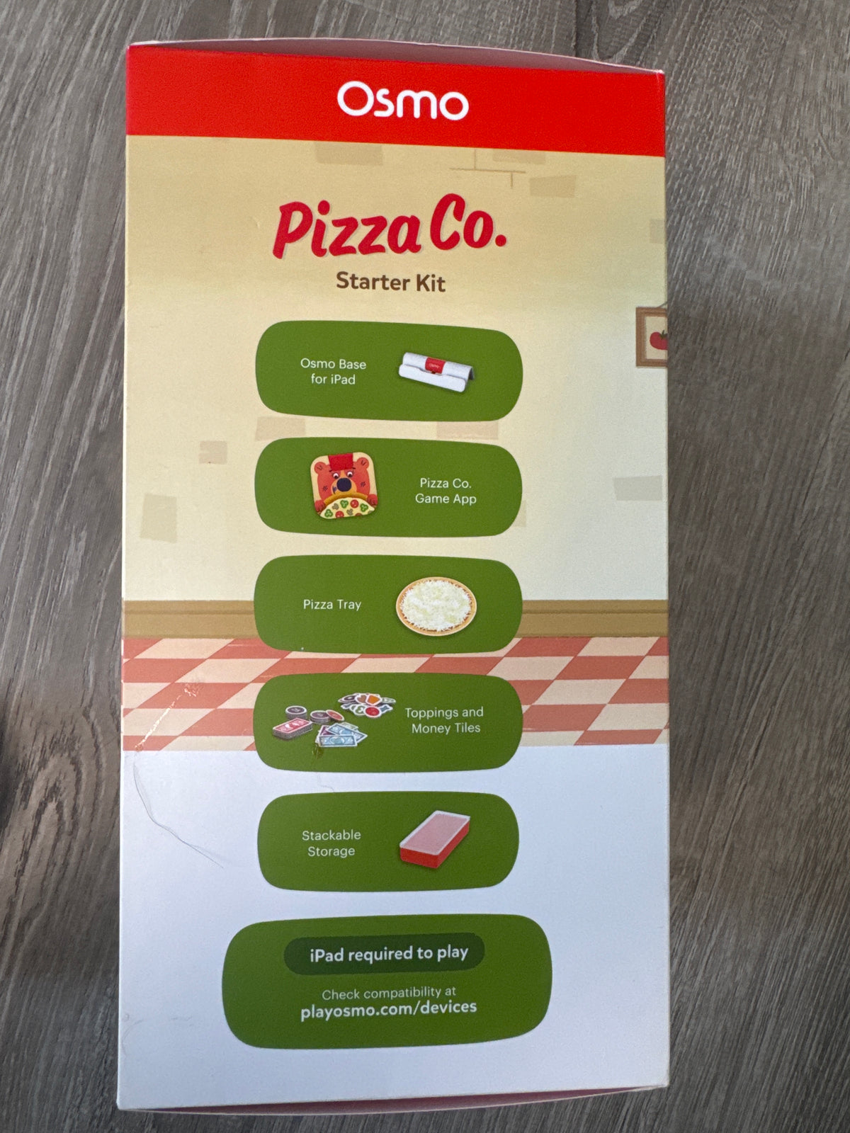 #149 osmo pizza co starter kid for iPad NEW