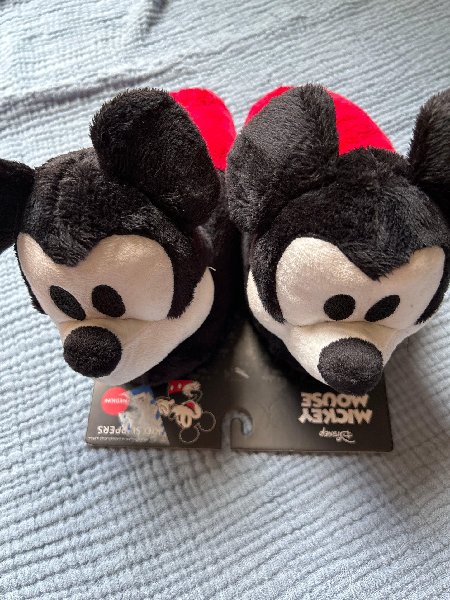 Seller 128 - REDUCED Disney Mickey Mouse Kid’s Slippers Size Medium (2-3) *new with tags*